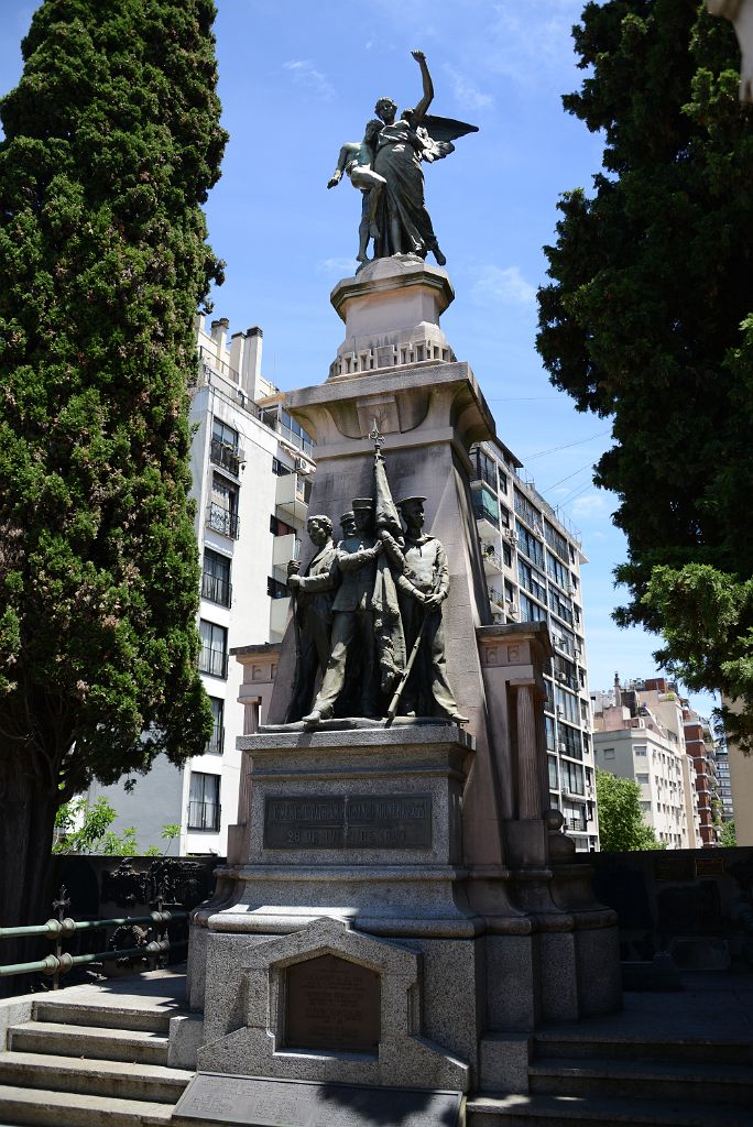 18 Panteon de los Caidos The Fallen en la Revolucion de 1890 Recoleta Cemetery Buenos Aires